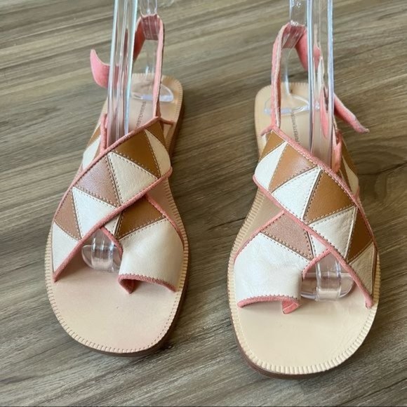 DVF Napa Cindy Cross Slingback Sandals - Picture 3 of 7